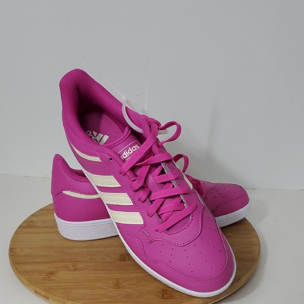 Adidas Hoops 4.0 Women's Bold Pink Sneakers Size 10 NWT